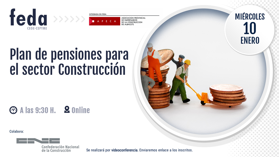Plan de pensiones para el sector Construcción