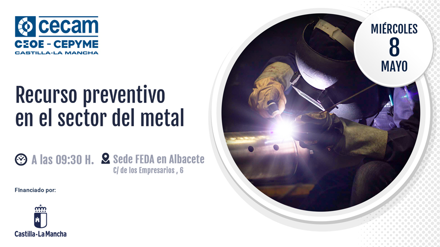 Jornada: Recurso preventivo en el sector del metal