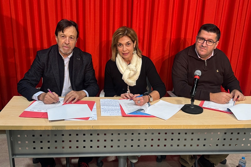 “Pacto Social por el Ferrocarril en Albacete”, firmado por FEDA, CCOO y UGT