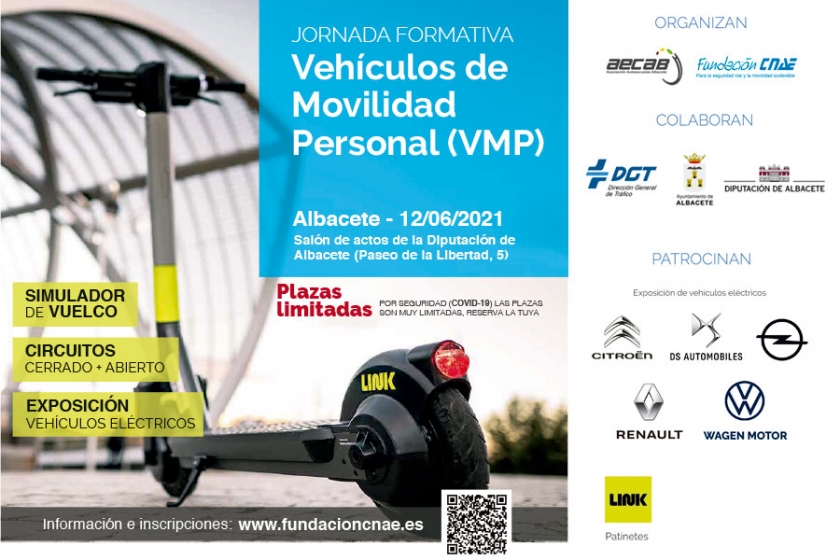 Jornada de AECAB sobre vehículos de movilidad personal en Albacete
