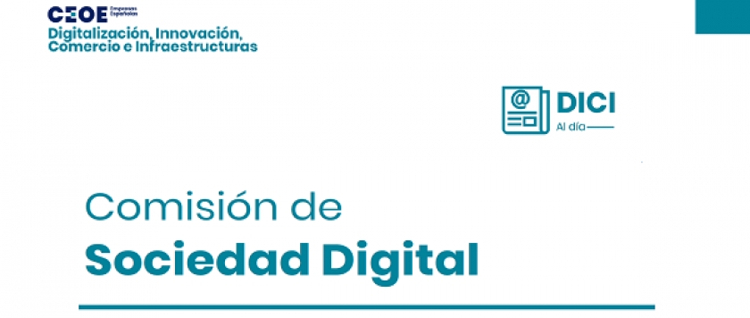 Boletín semanal “DICI Al DÍA” ámbito Sociedad Digital, semana del 25 al 29 de octubre.