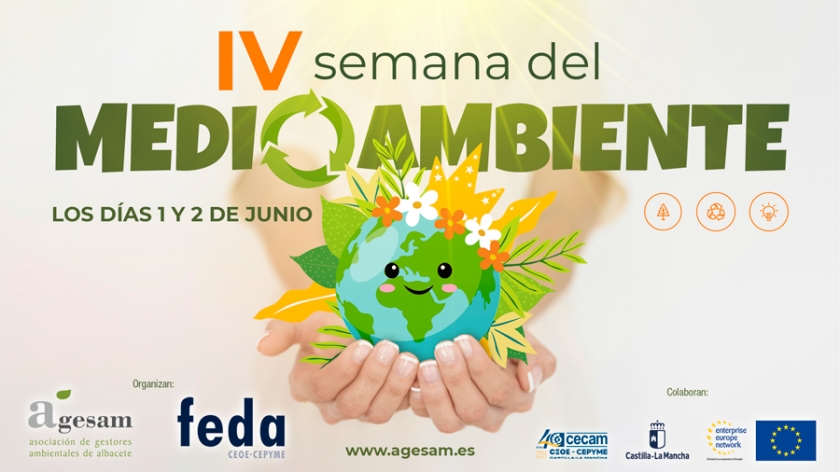 AGESAM celebra en FEDA su IV Semana del Medio Ambiente, con actividades el 1 y 2 de junio