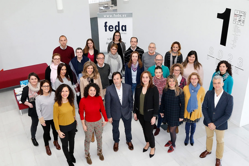 Un equipo de mujeres con responsabilidad “mueve” FEDA cada día, al servicio de empresas y autónomos de la provincia Albacete