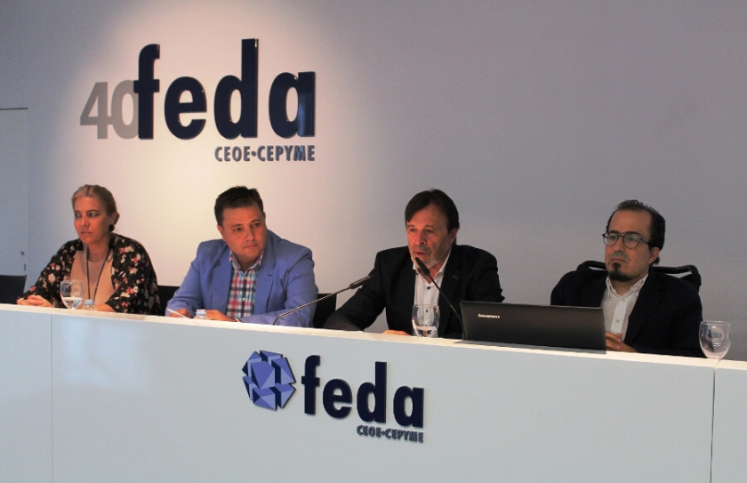El alcalde de Albacete apuesta por continuar con la estrecha relación entre FEDA y el Ayuntamiento para dinamizar la economía