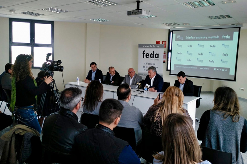La nueva junta local de FEDA en Villarrobledo se presenta ante la sociedad articulada de la ciudad roblense