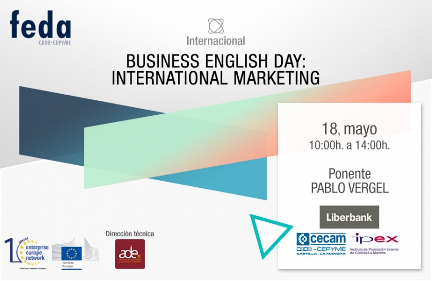 Jornada en FEDA, Business english day: International marketing