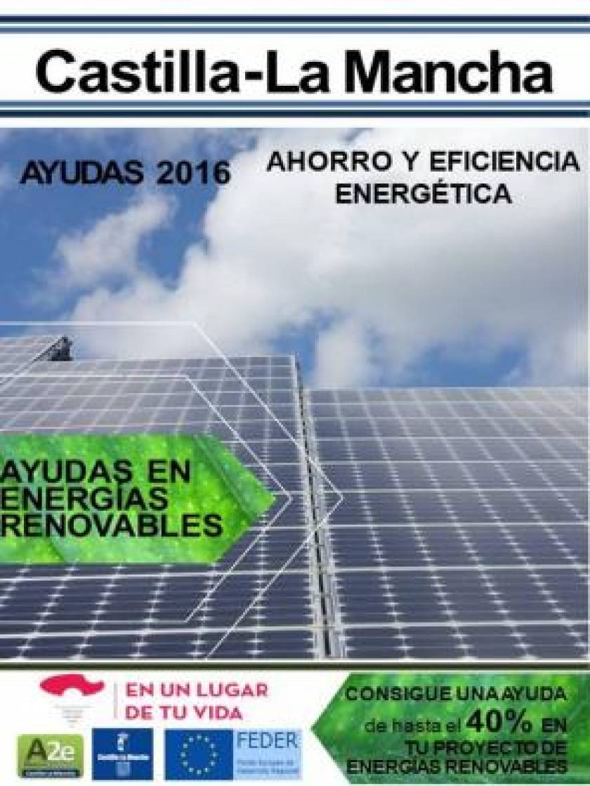 Ayudas para el aprovechamiento de Energías Renovables 2016