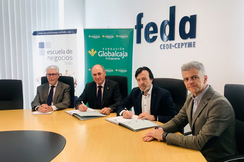La Fundación Globalcaja-Albacete se vuelve a comprometer con FEDA y su Escuela de Negocios, impulsando conjuntamente el MBA Executive 3.0