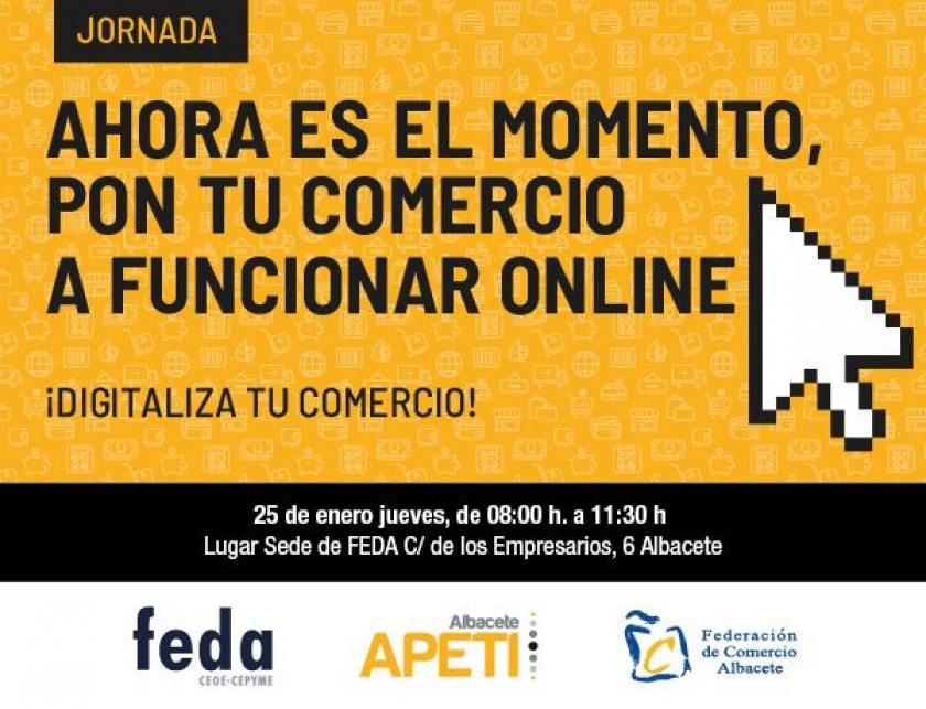 APETI y la Federación de Comercio aúnan esfuerzos para la digitalización del comercio de Albacete