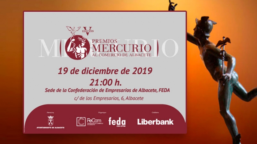 La noche del comercio se celebrará mañana en FEDA con los V Premios Mercurio que entrega FECOM