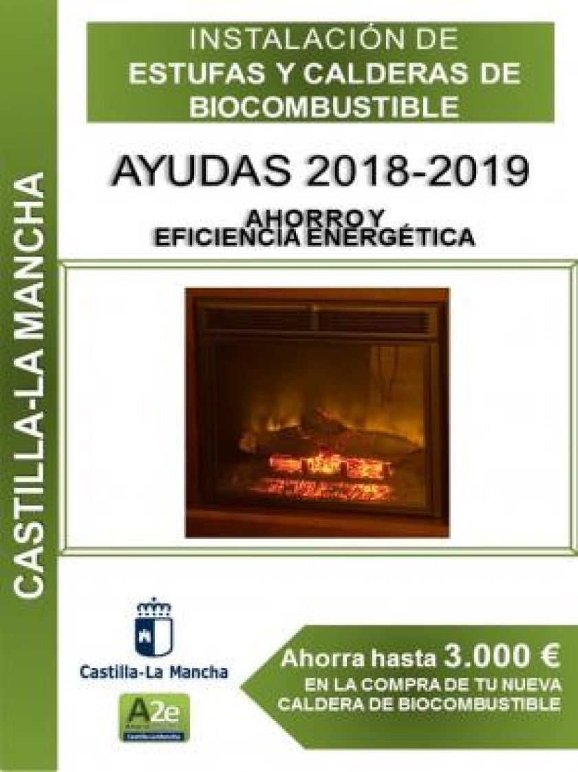 Convocatoria del Plan de Calderas y Estufas de Biocombustible 2018/2019