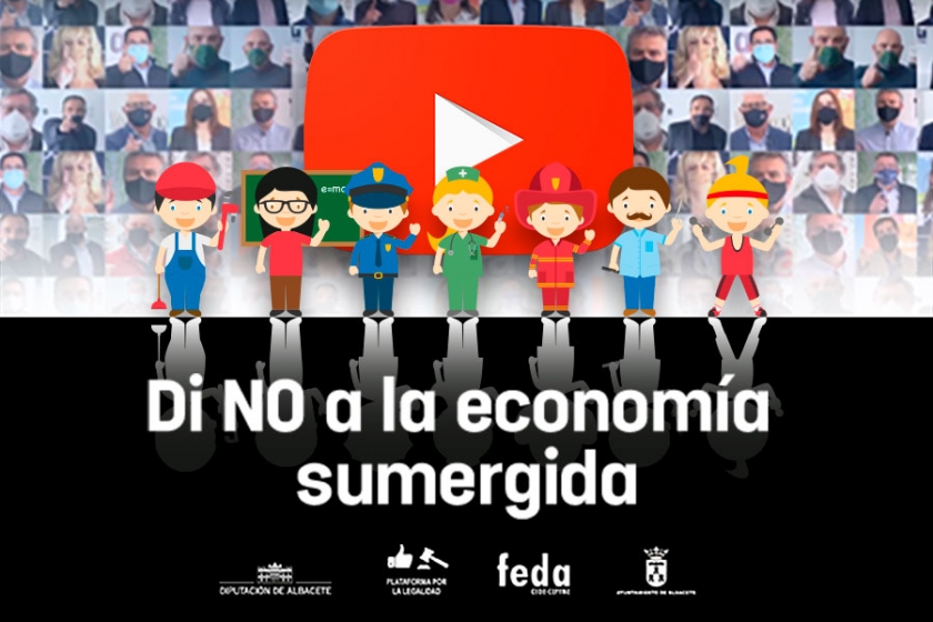 La Plataforma por la Legalidad de FEDA lanza su campaña sectorial de difusión contra la economía sumergida: “DI NO”