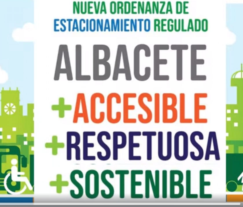 Entrada en vigor 4 de octubre de 2021 la nueva Ordenanza Estacionamiento Regulado Albacete