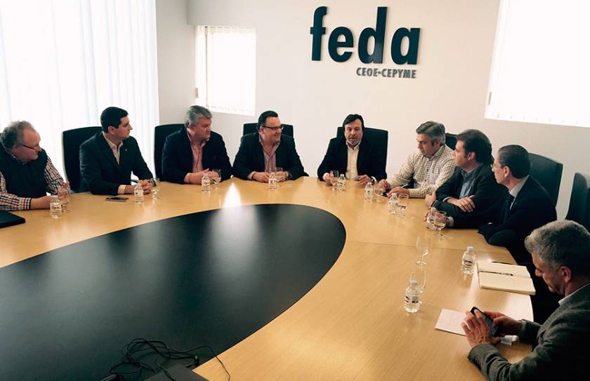 La nueva Junta Directiva de ADECA y su presidente renuevan su compromiso y representación con FEDA