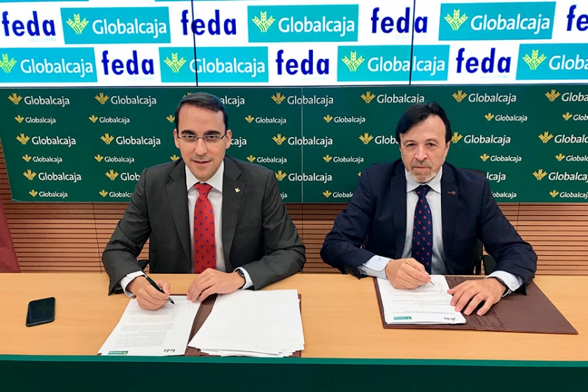 Globalcaja renueva con FEDA el convenio financiero con servicios y productos específicos para el mundo de la empresa
