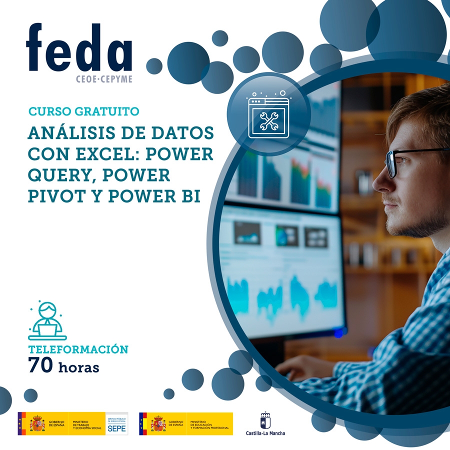 Análisis de datos con Excel: Power Query, Power Pivot y Power BI