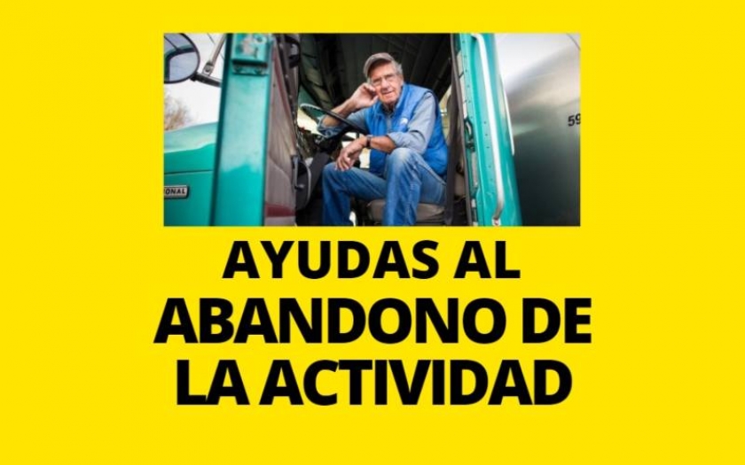 PUBLICACIÓN RELACION DE TRANSPORTISTAS AUTONOMOS QUE HAN OBTENIDO LAS AYUDAS PARA EL ABANDONO DE ACTIVIDAD AÑO 2024