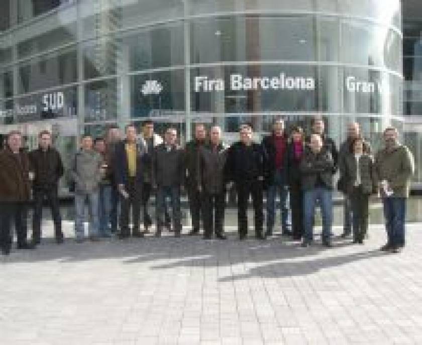 Balance positivo del viaje a Barcelona de los empresarios de industrias gráficas