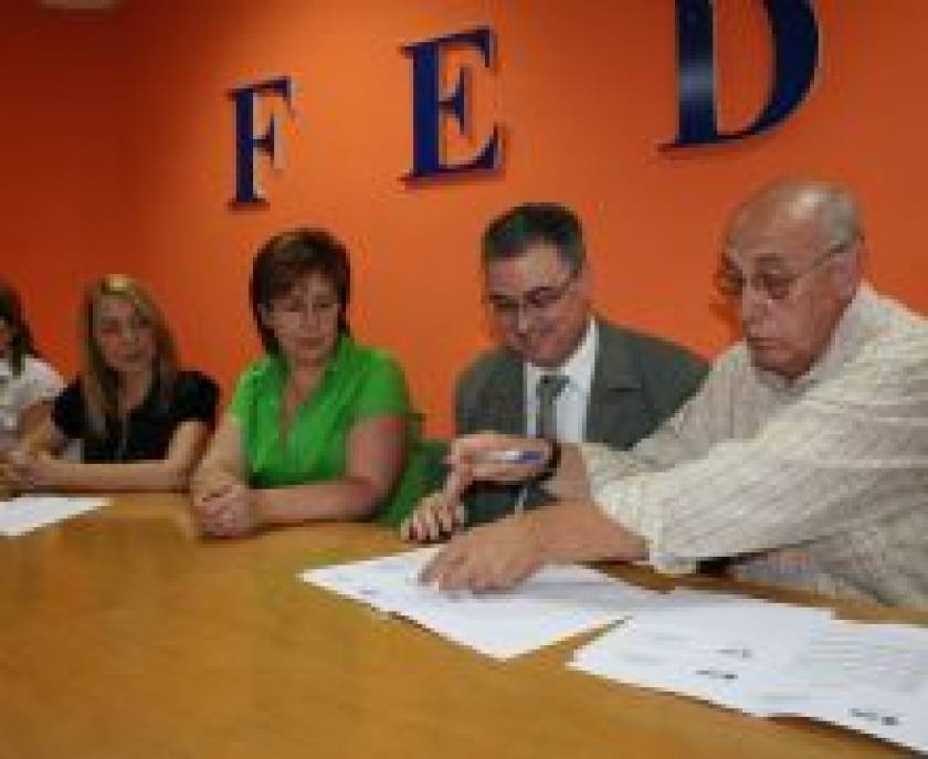Acuerdo de la Delegación de FEDA en Almansa con Alfanu