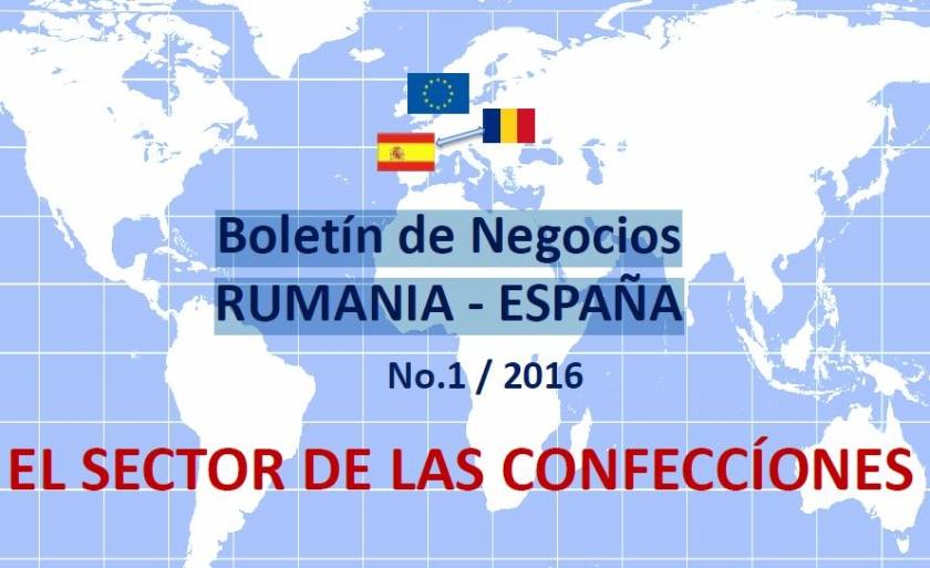 Boletin de Negocios Rumania-España 2016. Sector confección.