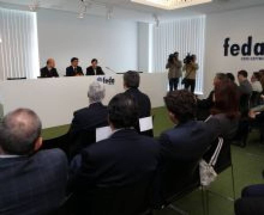 El consejero de Hacienda explicó en FEDA la política presupuestaria del Gobierno