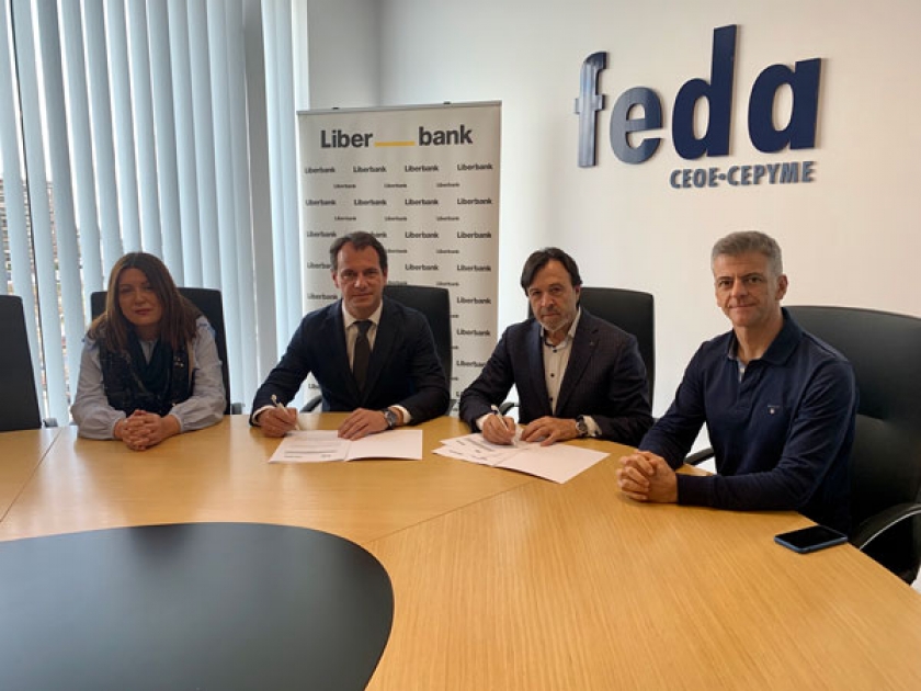 FEDA y Liberbank renuevan su convenio y la entidad destina 60 millones a inversiones empresariales